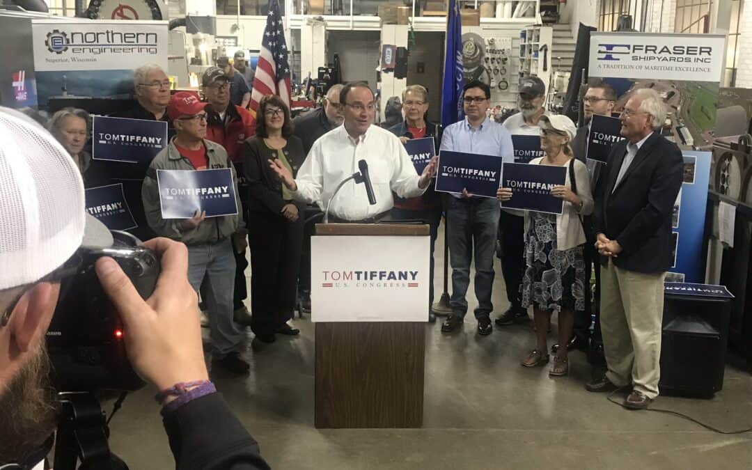 Wisconsin State Senator Tom Tiffany Visits Northern Engineering