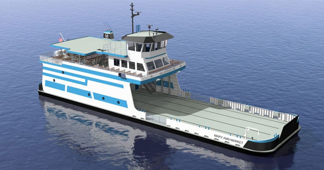 Fraser Shipyards to construct 140-foot-long passenger and vehicle ferry for Ohio’s Lake Erie